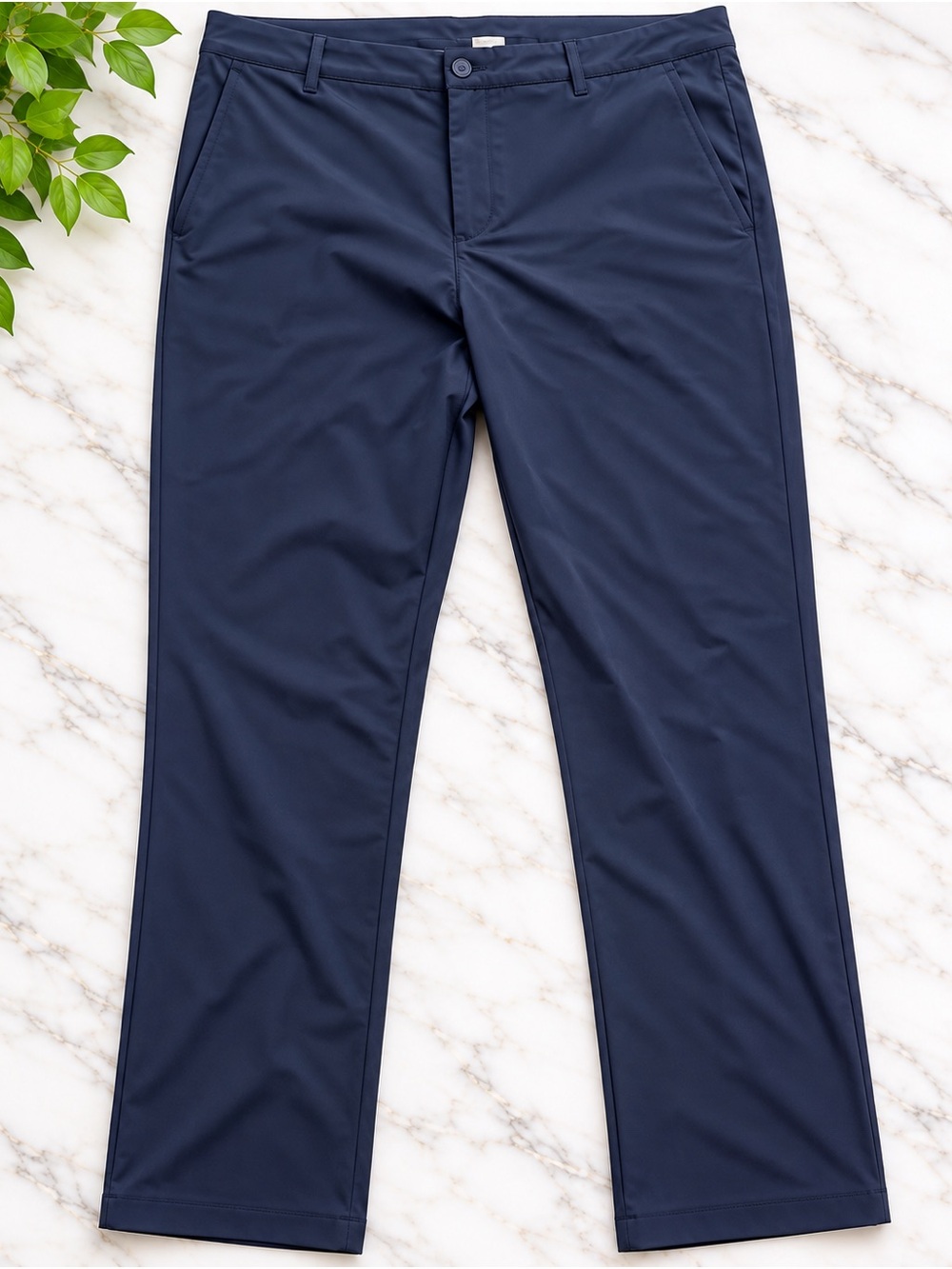 all in motion Navy Straight-Leg Chinos